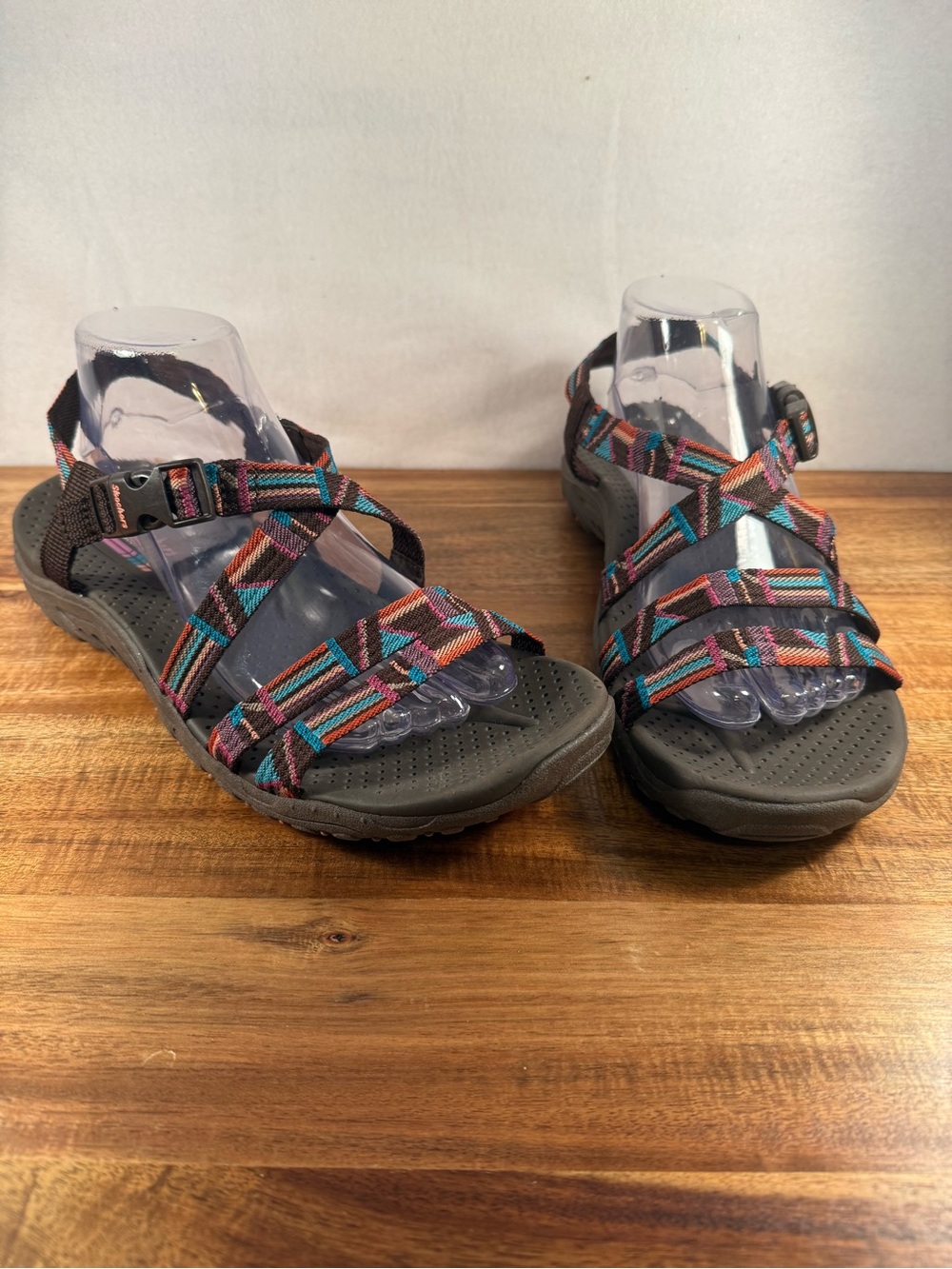 Skechers Raggae Sew Me Boho Strappy Sandals Size 10 NWT
